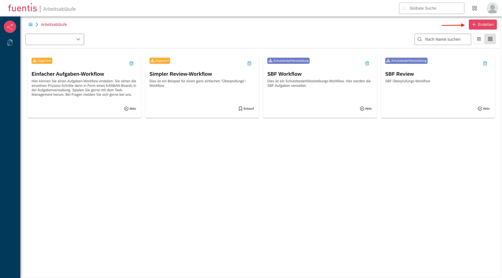 Create workflow 1