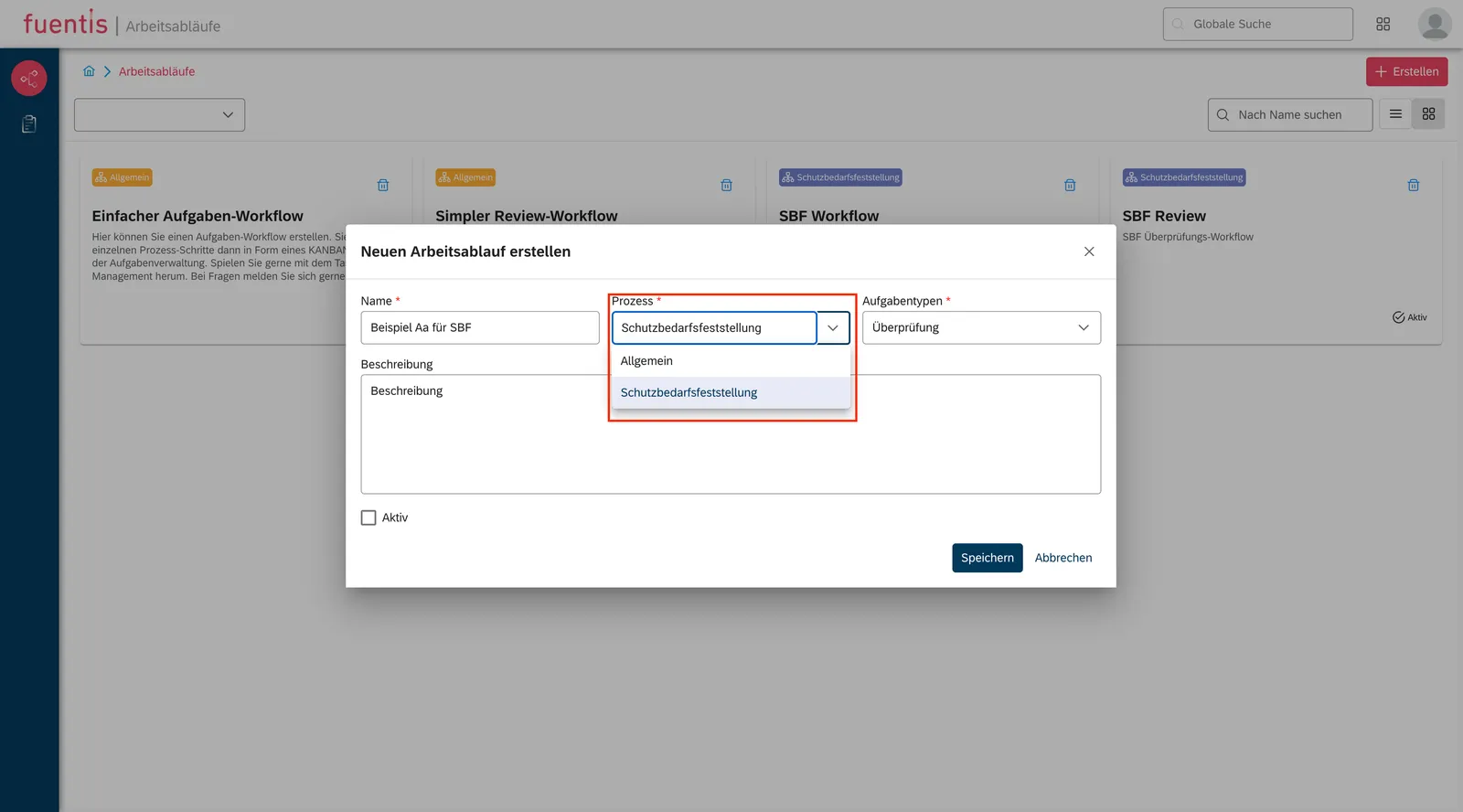 Create workflow 2