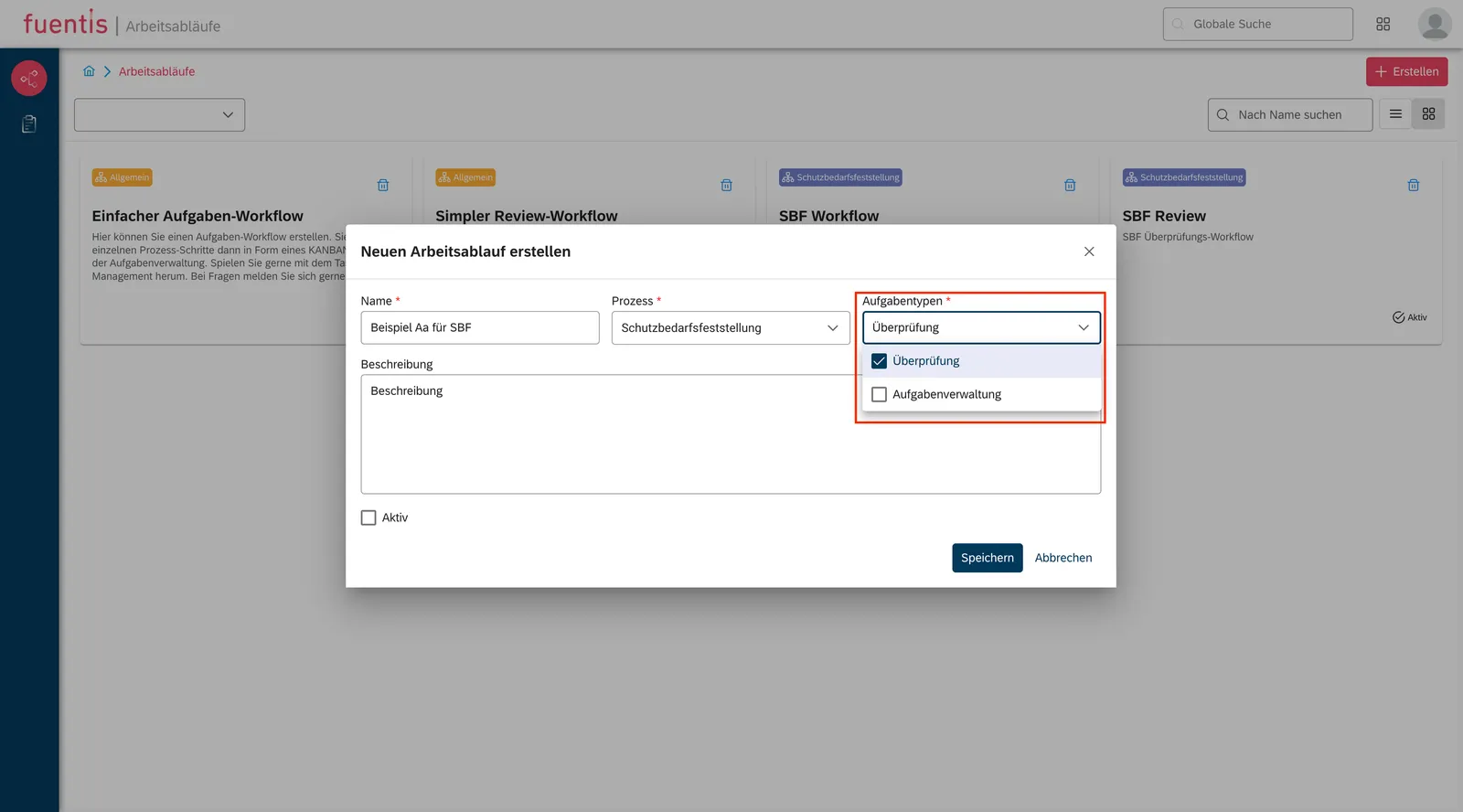 Create workflow 3