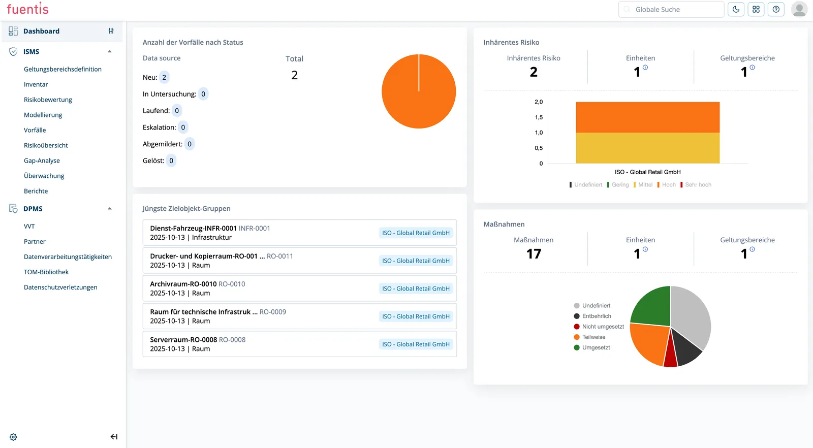 DSMS Dashboard
