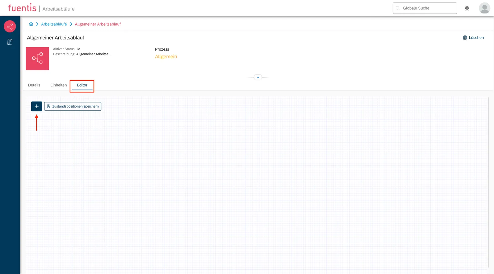 Workflow editor 1